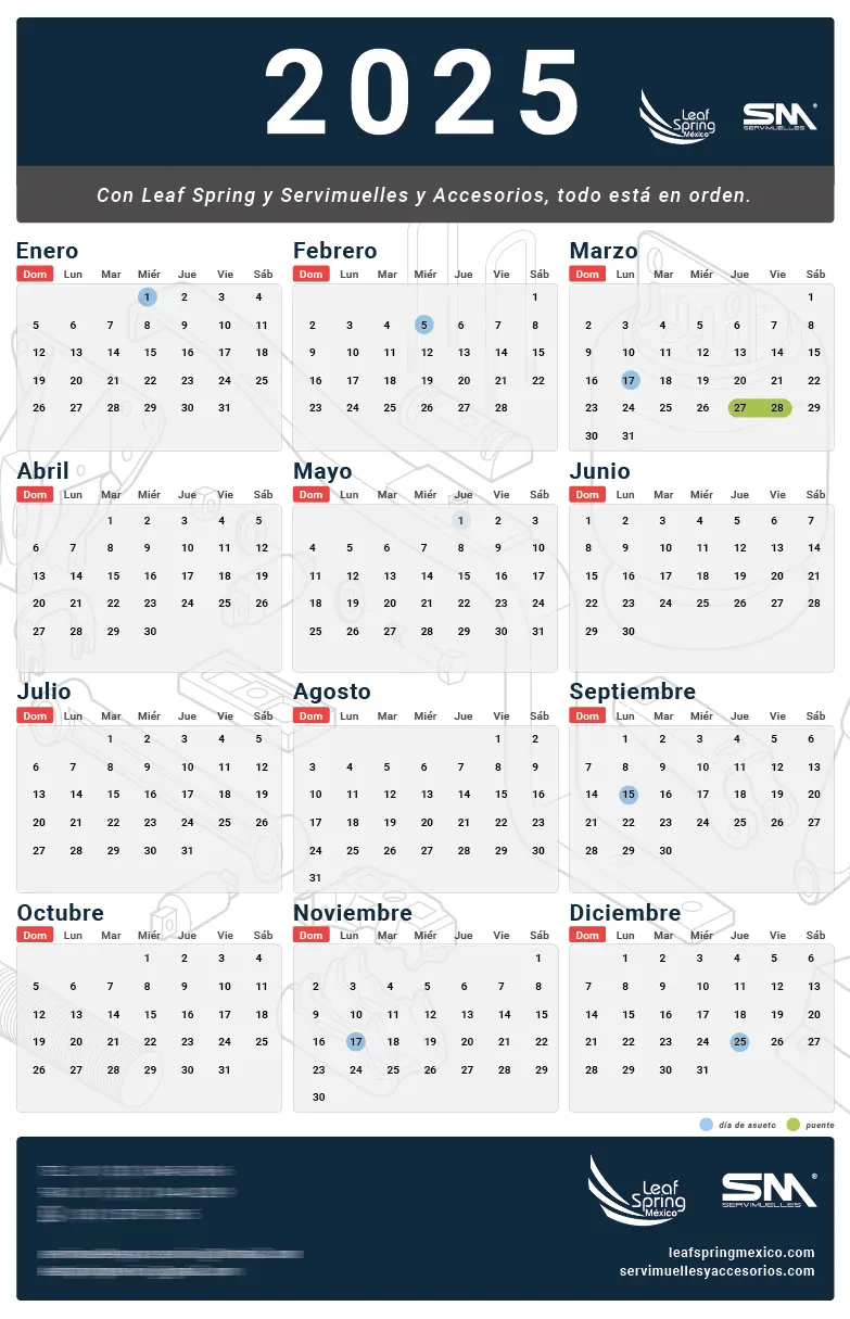 calendar sample
